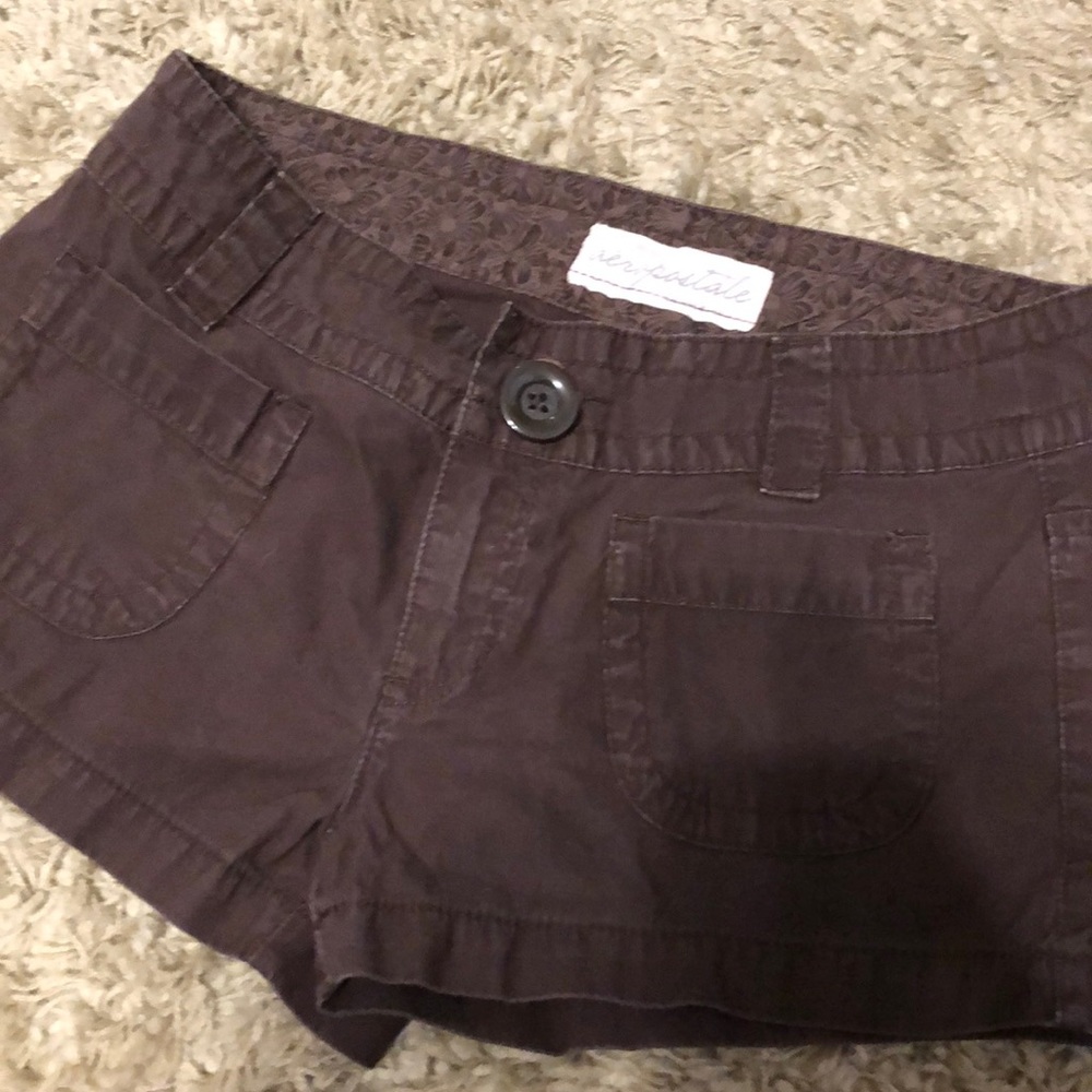 Brown shorts